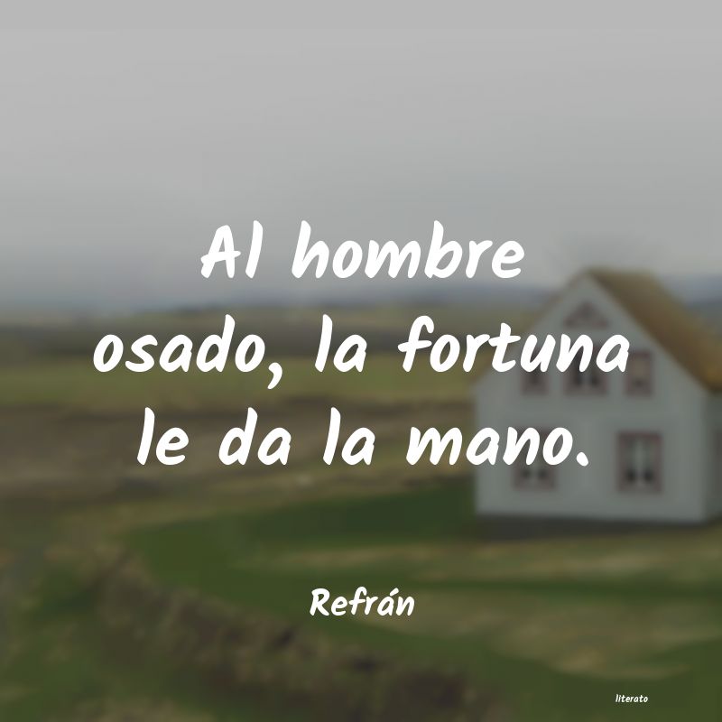 frases de Refrán