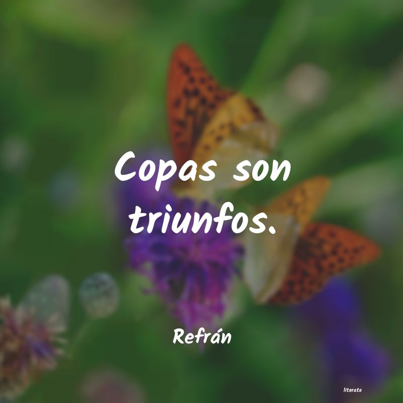 frases de Refrán