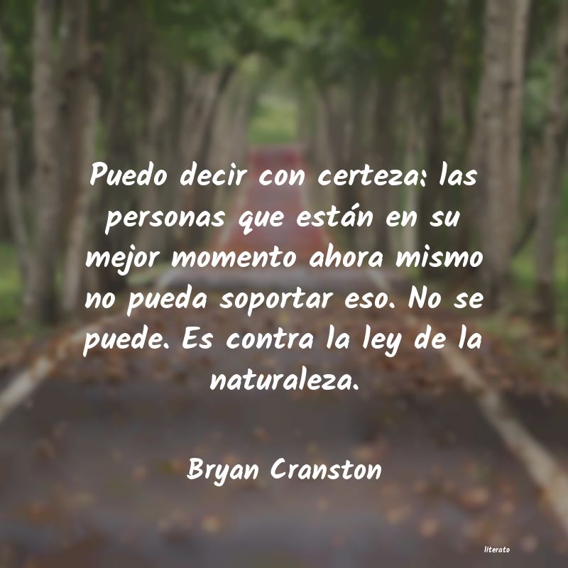 Frases de Bryan Cranston