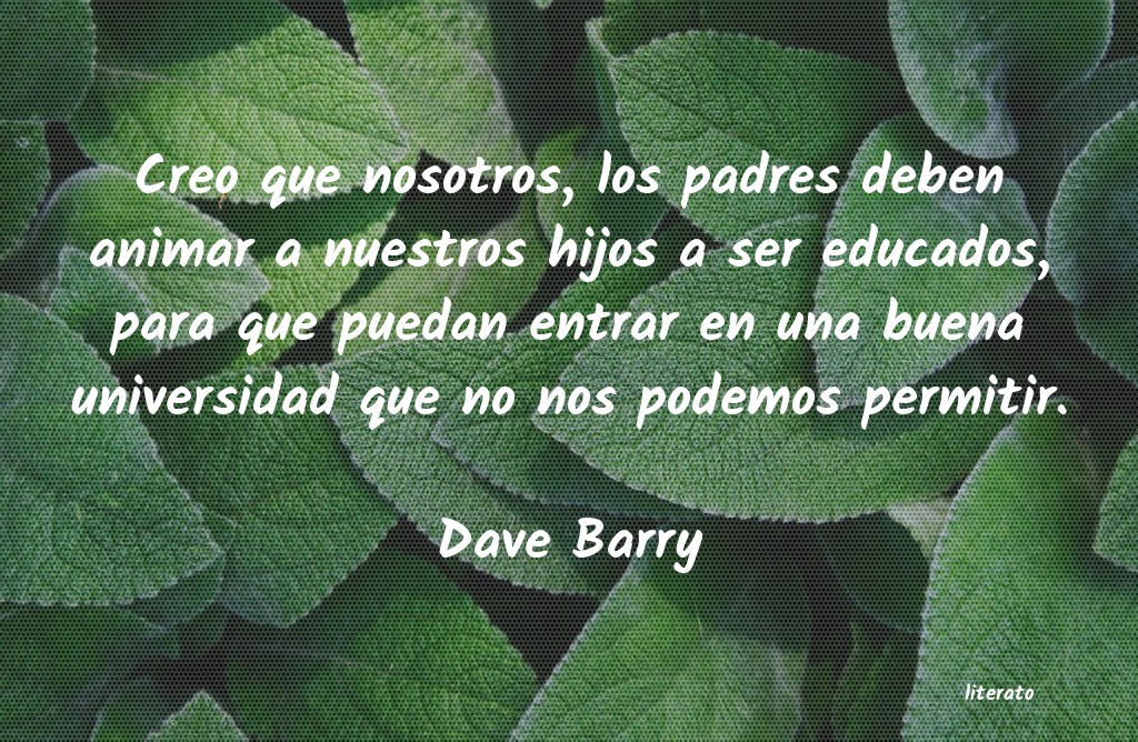 Frases de Dave Barry