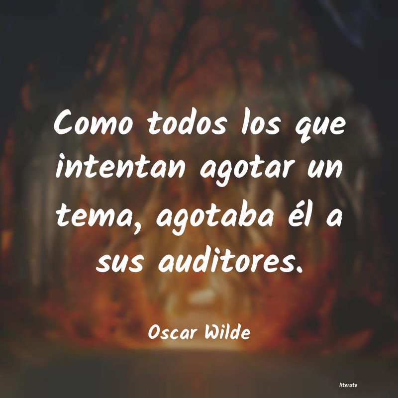frases de Oscar Wilde