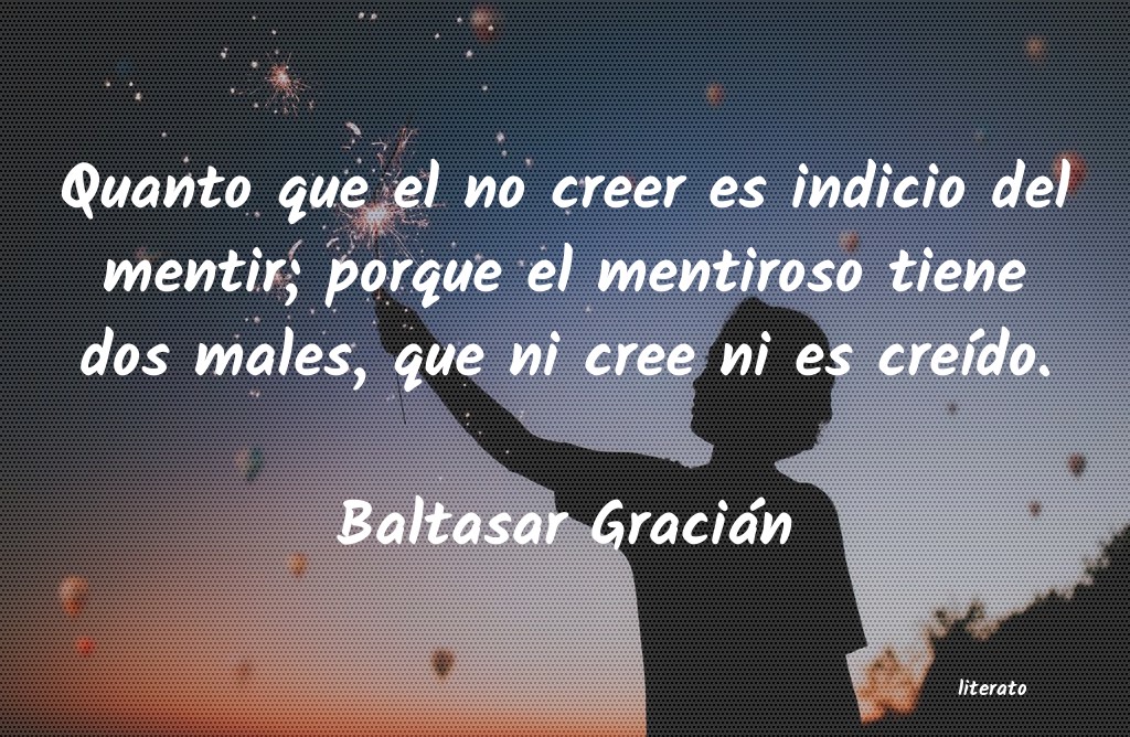 frases de Baltasar Gracián