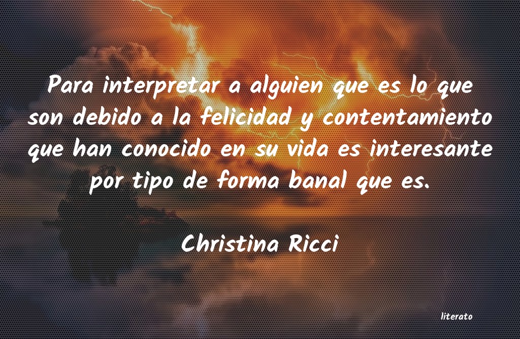 Frases de Christina Ricci