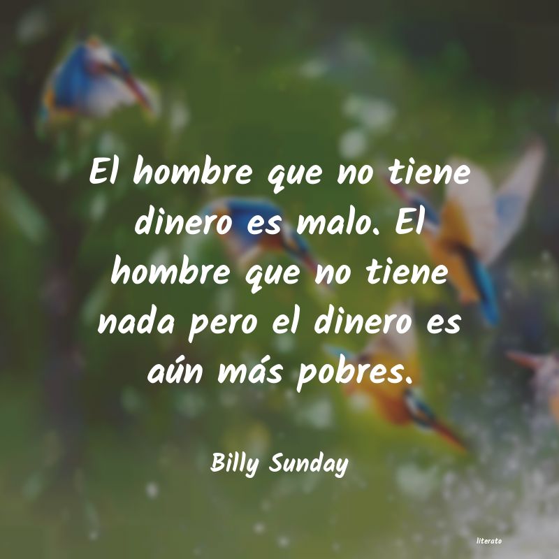 Frases de Billy Sunday