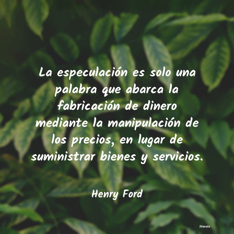 Frases de Henry Ford