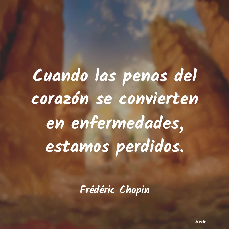 Frases de Frédéric Chopin