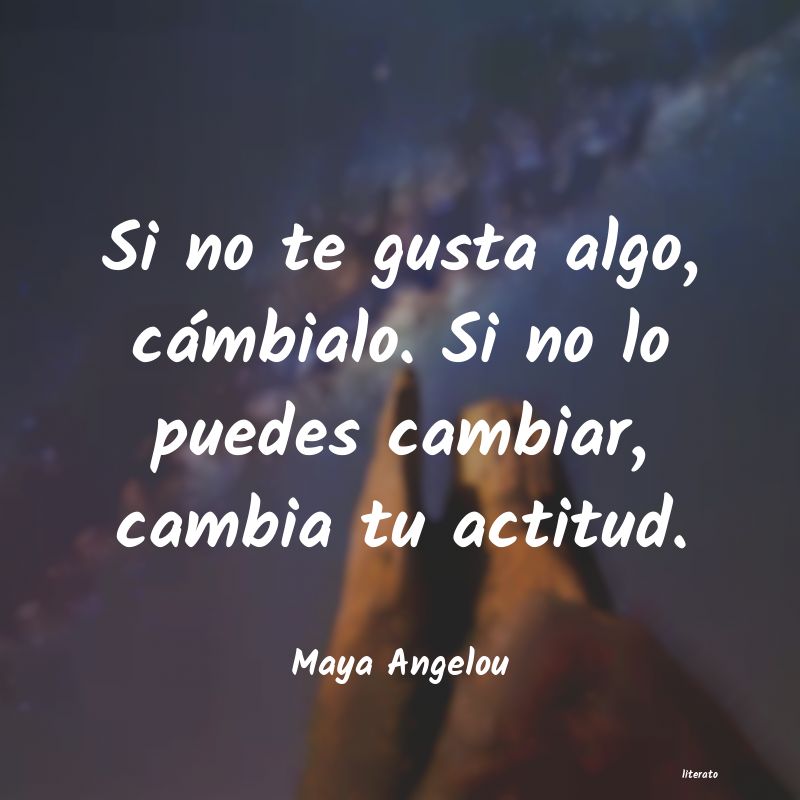 Frases de Maya Angelou