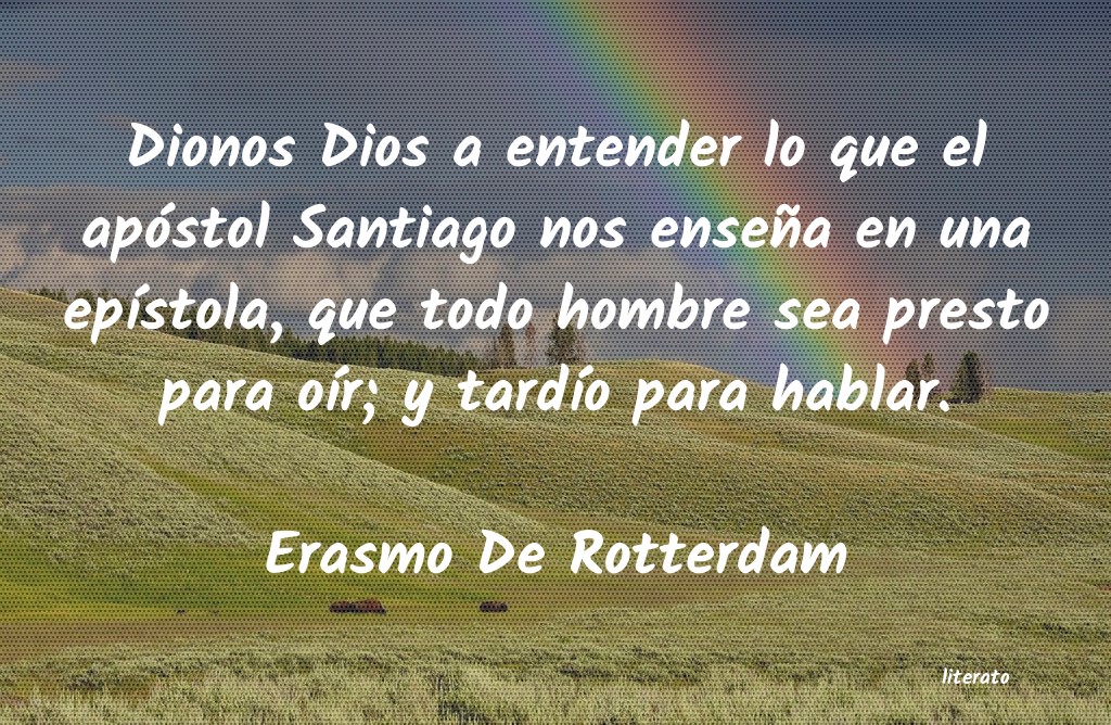 Frases de Erasmo De Rotterdam