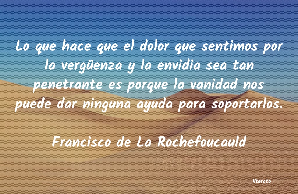 Frases de Francisco de La Rochefoucauld