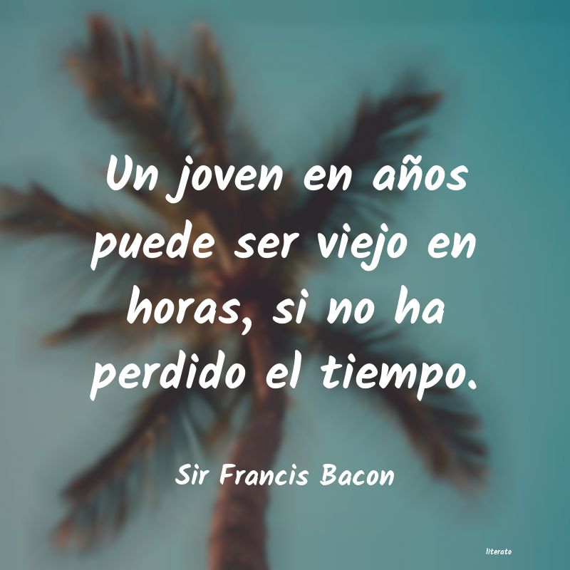 Frases de Sir Francis Bacon