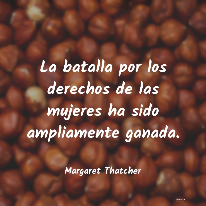 frases de Margaret Thatcher