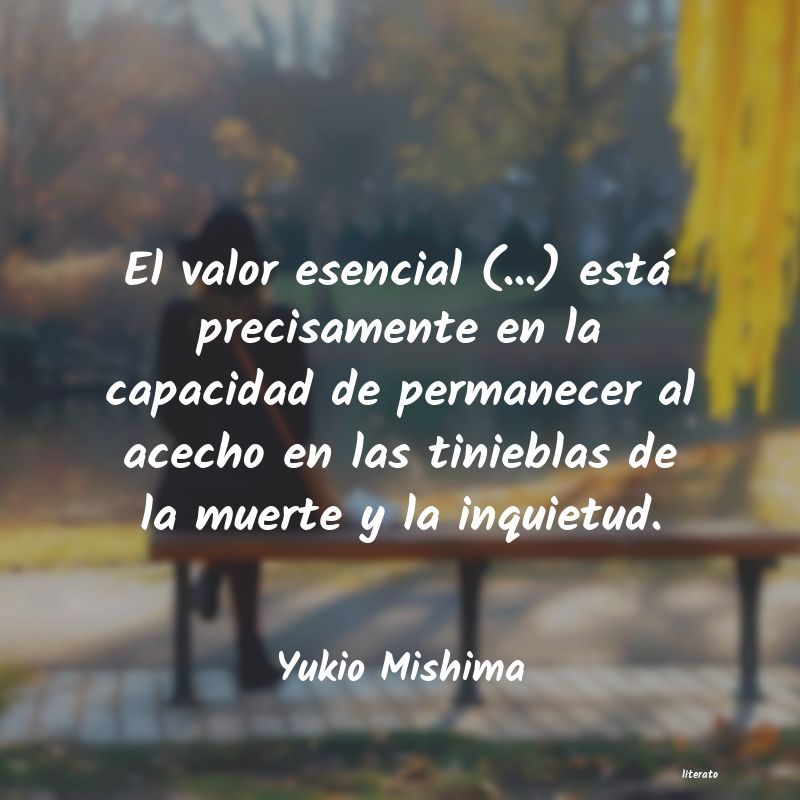 Frases de Yukio Mishima