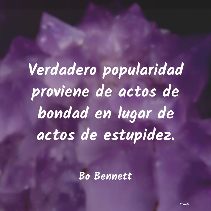 Frases de Bo Bennett