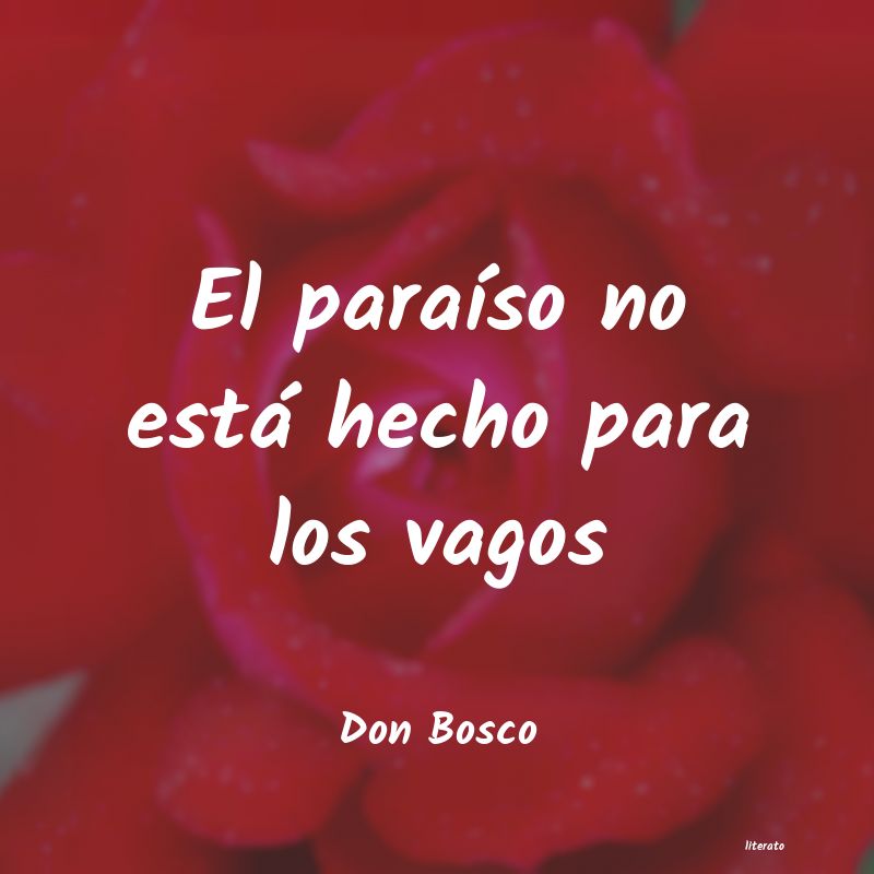 Frases de Don Bosco