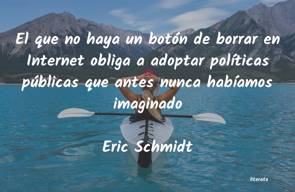 frases de Eric Schmidt