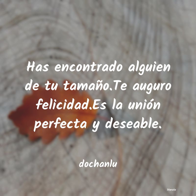 frases de dochanlu