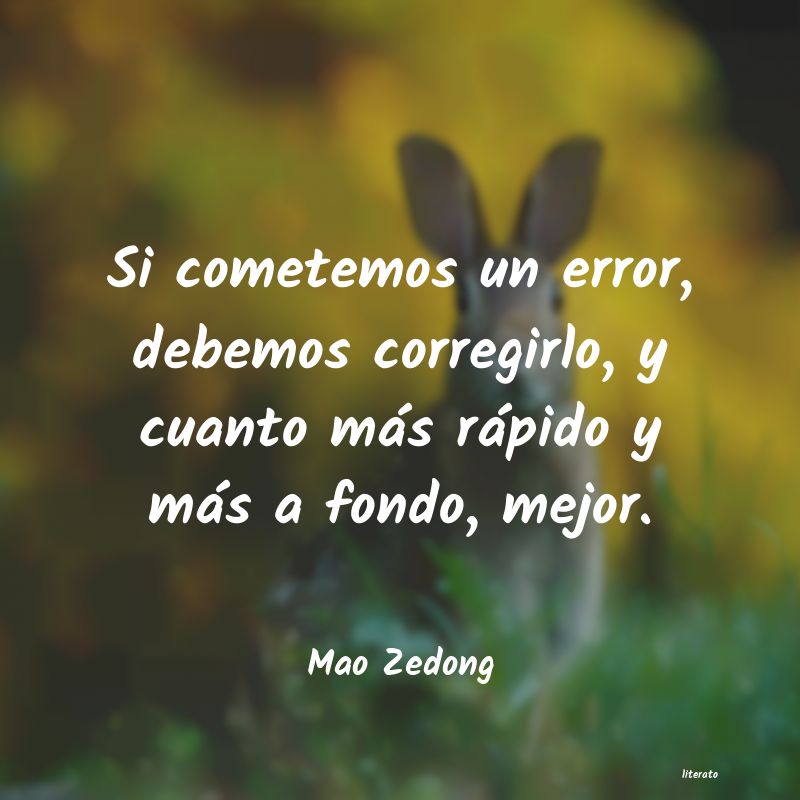 frases de Mao Zedong