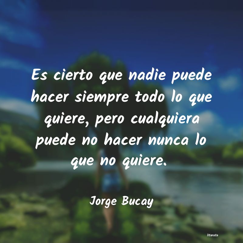 Frases de Jorge Bucay