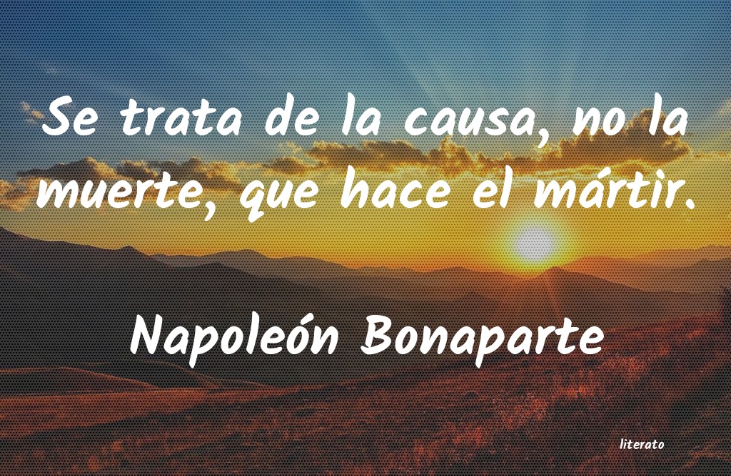 Frases de Napoleón Bonaparte