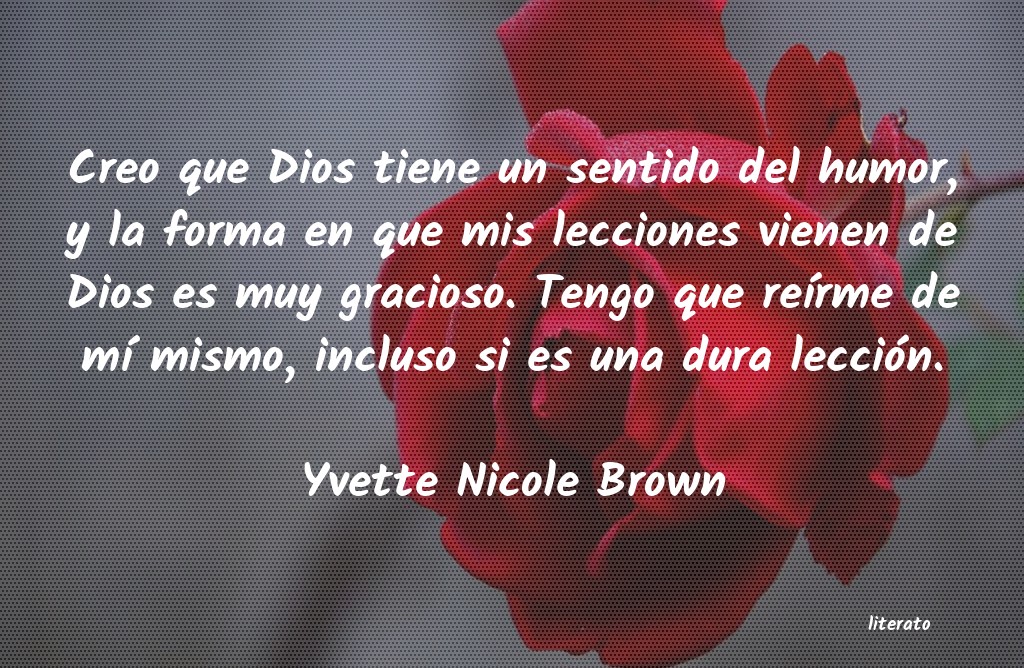 frases de Yvette Nicole Brown