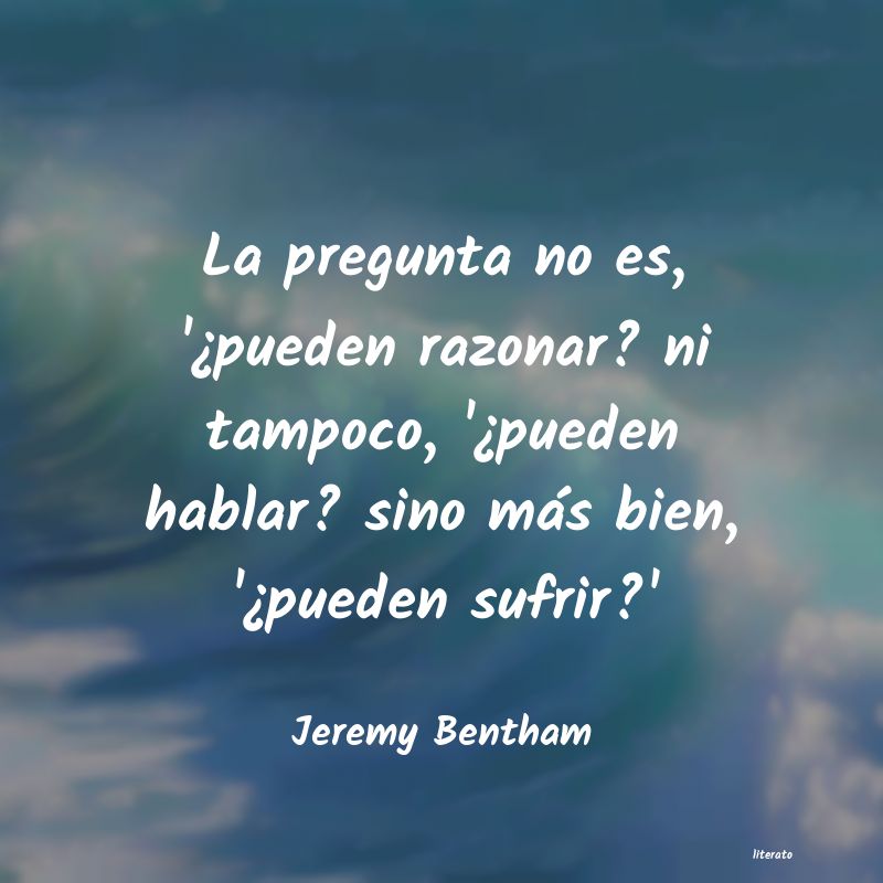 Frases de Jeremy Bentham