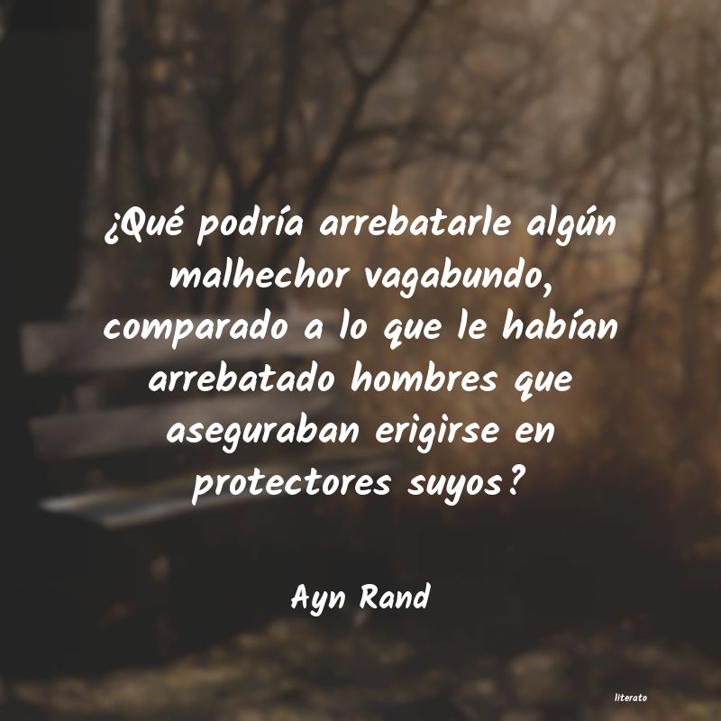 frases de Ayn Rand