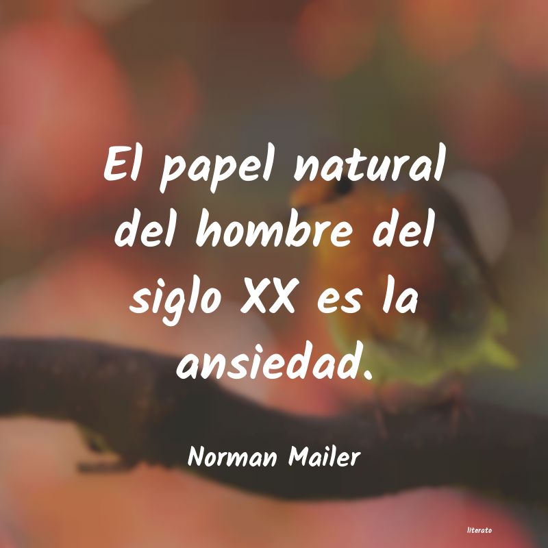 frases de Norman Mailer