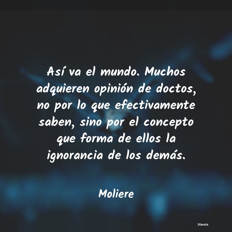 Frases de Moliere