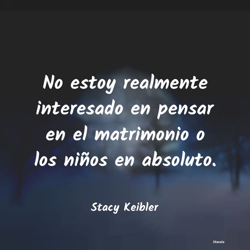 Frases de Stacy Keibler