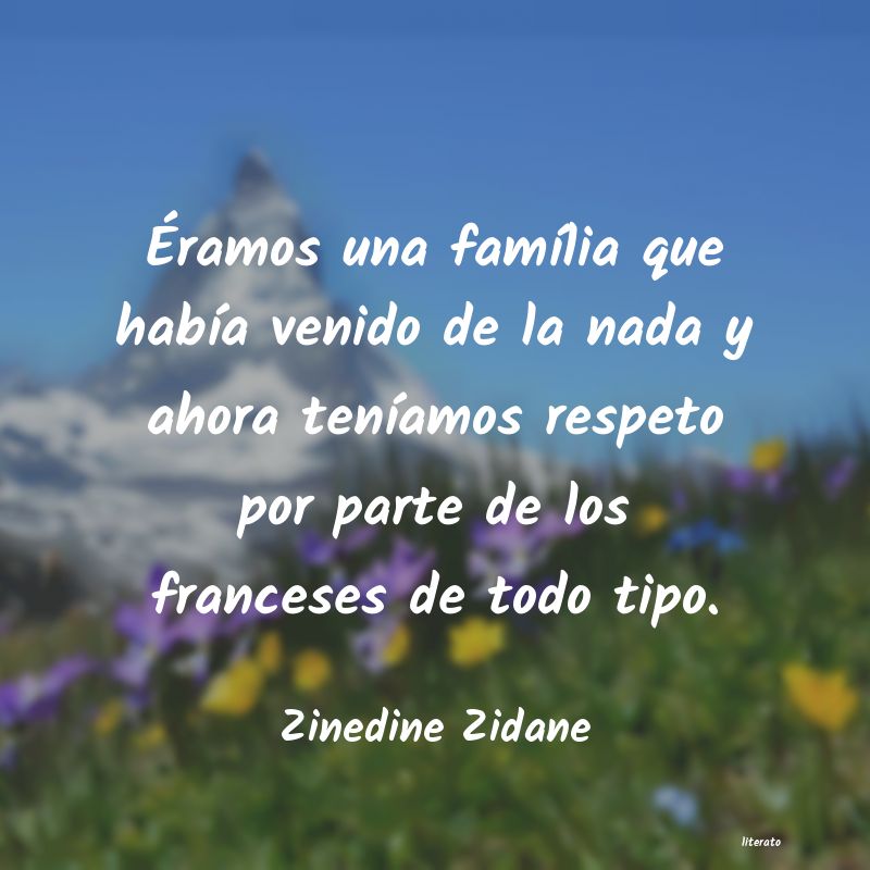 frases de Zinedine Zidane
