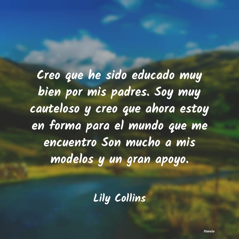 frases de Lily Collins