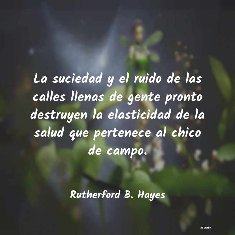 Frases de Rutherford B. Hayes