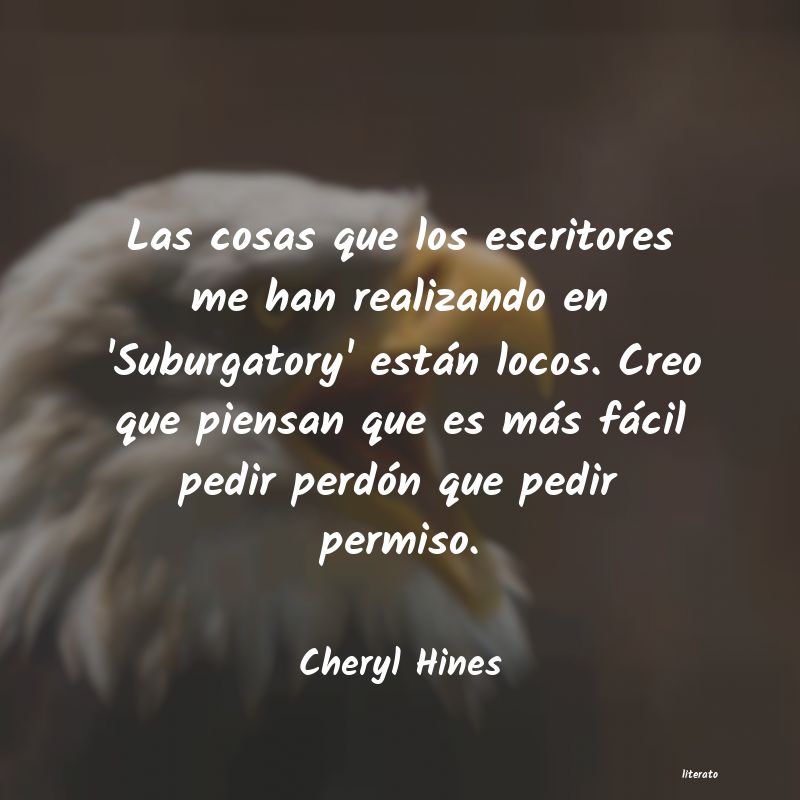 frases de Cheryl Hines