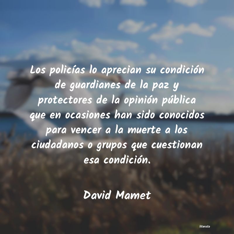 Frases de David Mamet