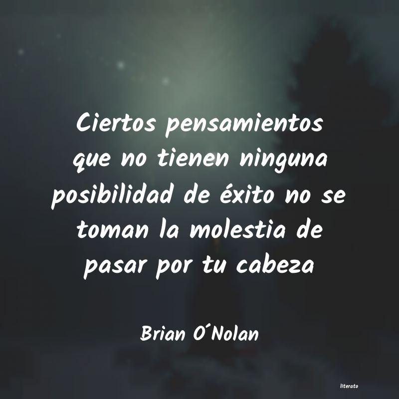 frases de Brian O´Nolan
