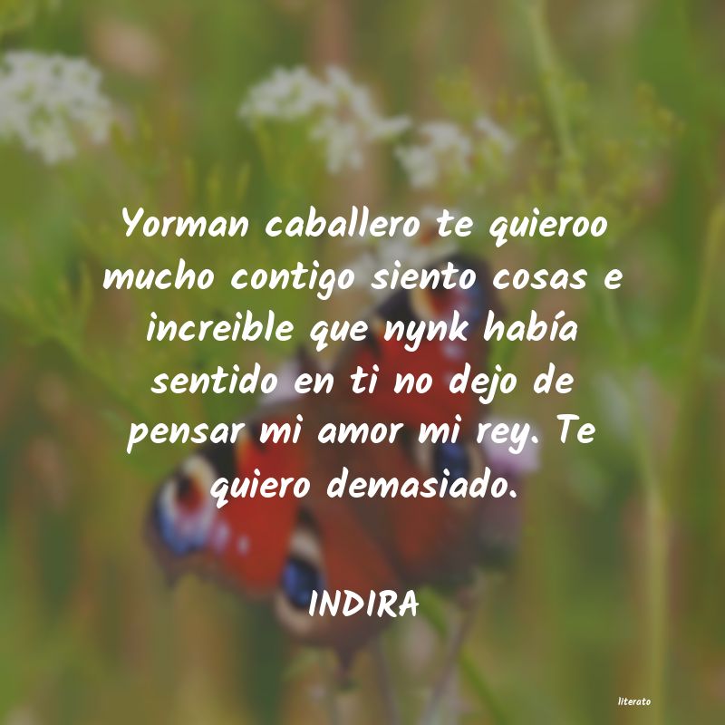 Frases de INDIRA