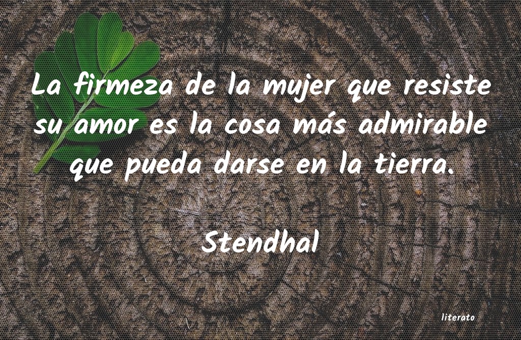 frases de Stendhal