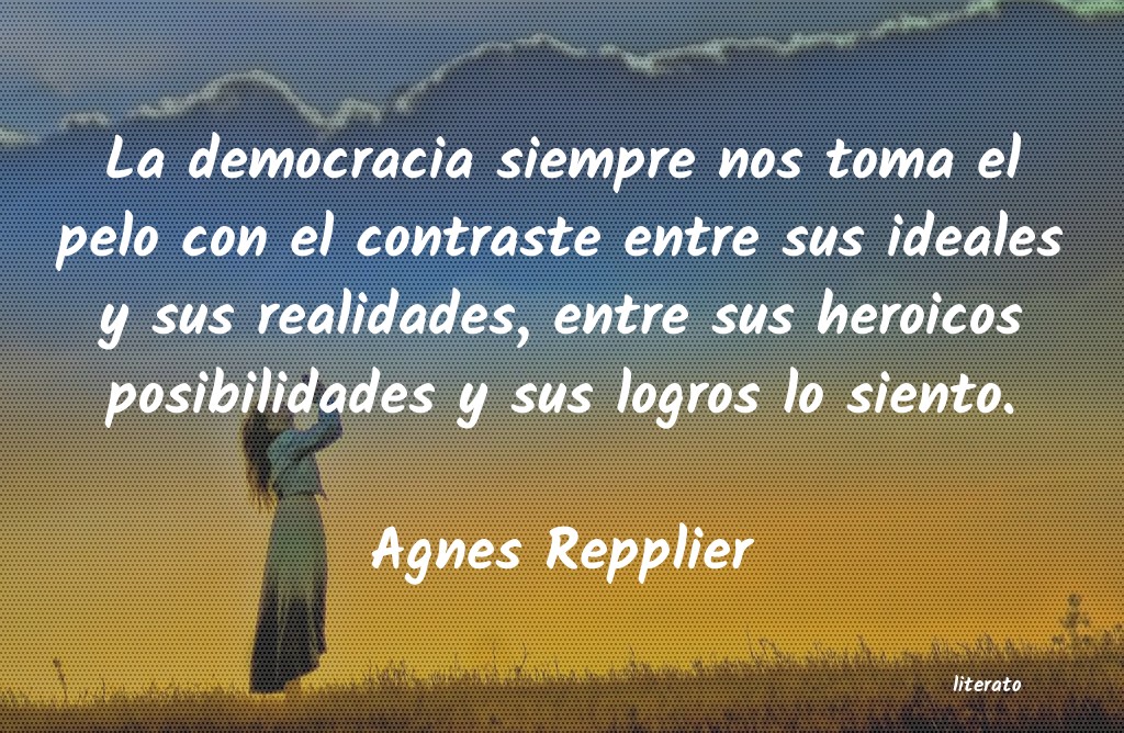 Frases de Agnes Repplier