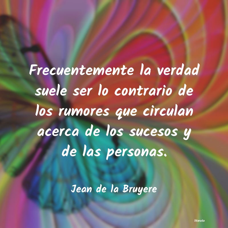 Frases de Jean de la Bruyere