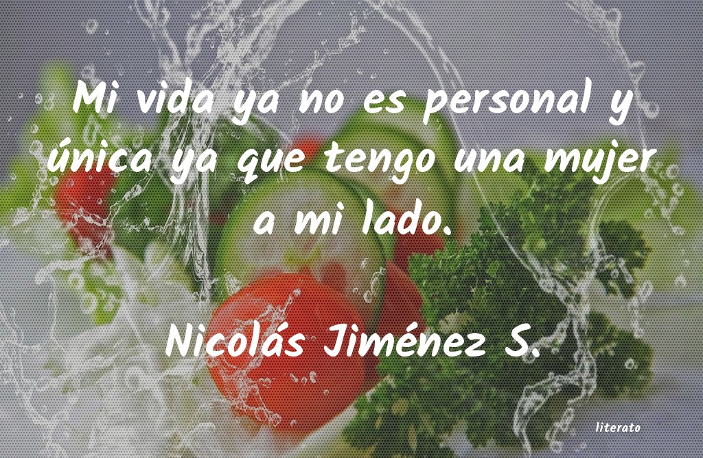 Frases de Nicolás Jiménez S.