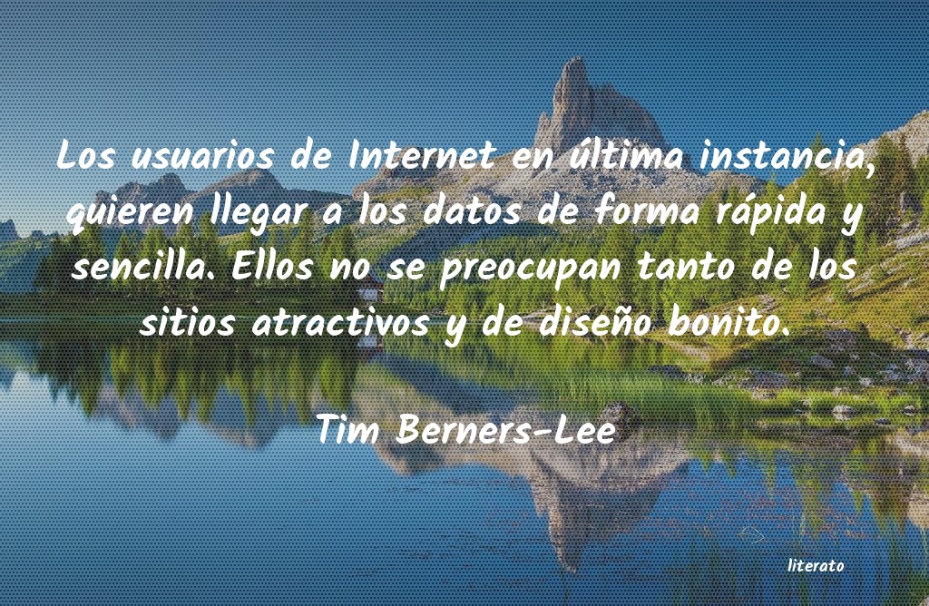 Frases de Tim Berners-Lee