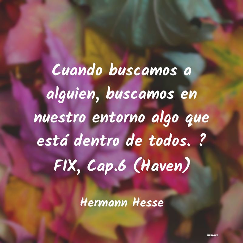 Frases de Hermann Hesse