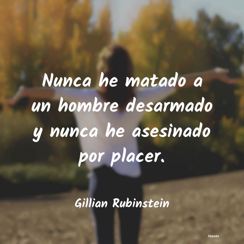 Frases de Gillian Rubinstein