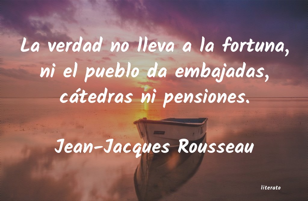 Frases de Jean-Jacques Rousseau