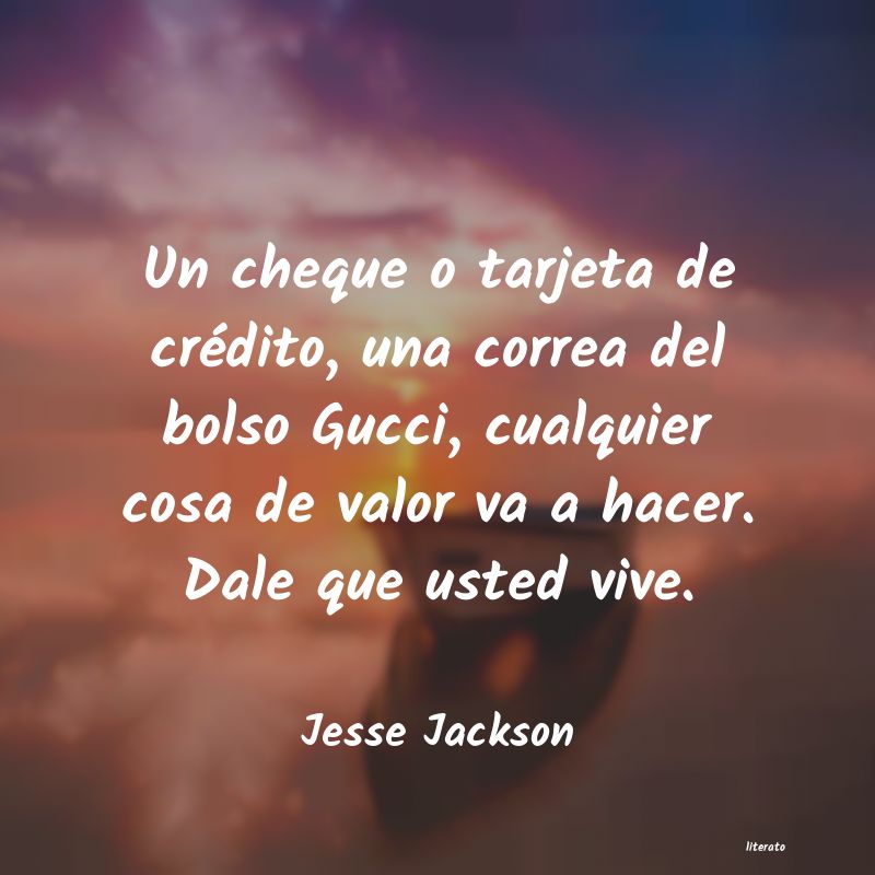 Frases de Jesse Jackson