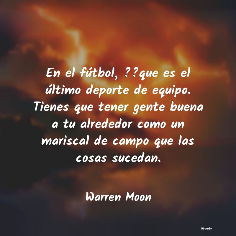 Frases de Warren Moon