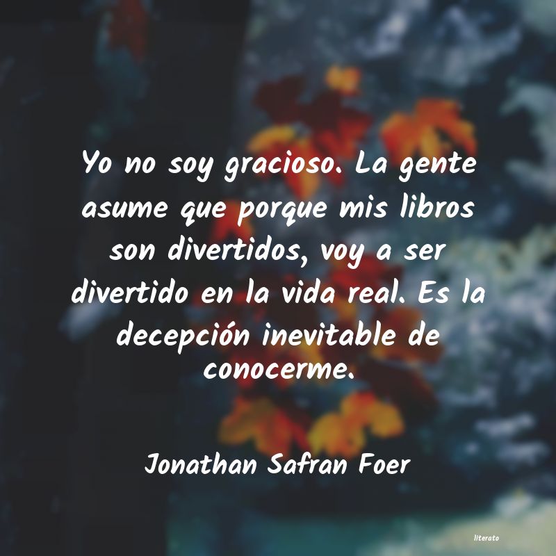 Frases de Jonathan Safran Foer