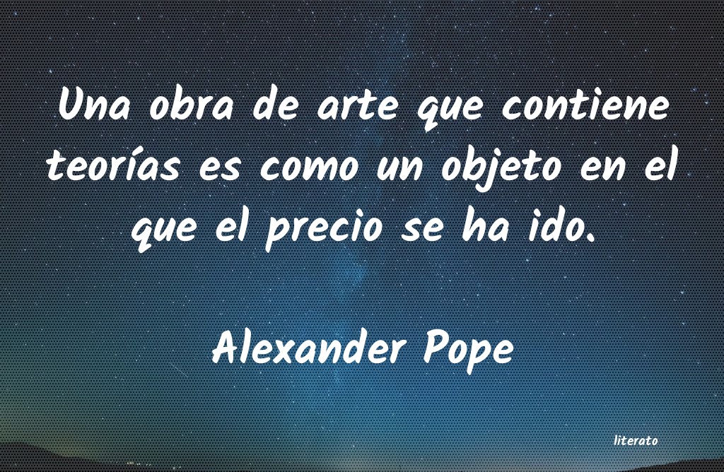 Frases de Alexander Pope