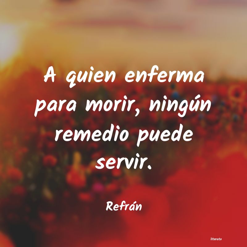 frases de Refrán