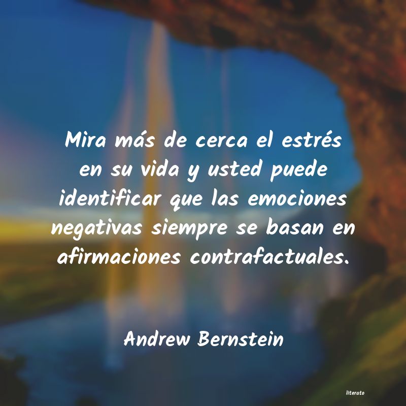 Frases de Andrew Bernstein